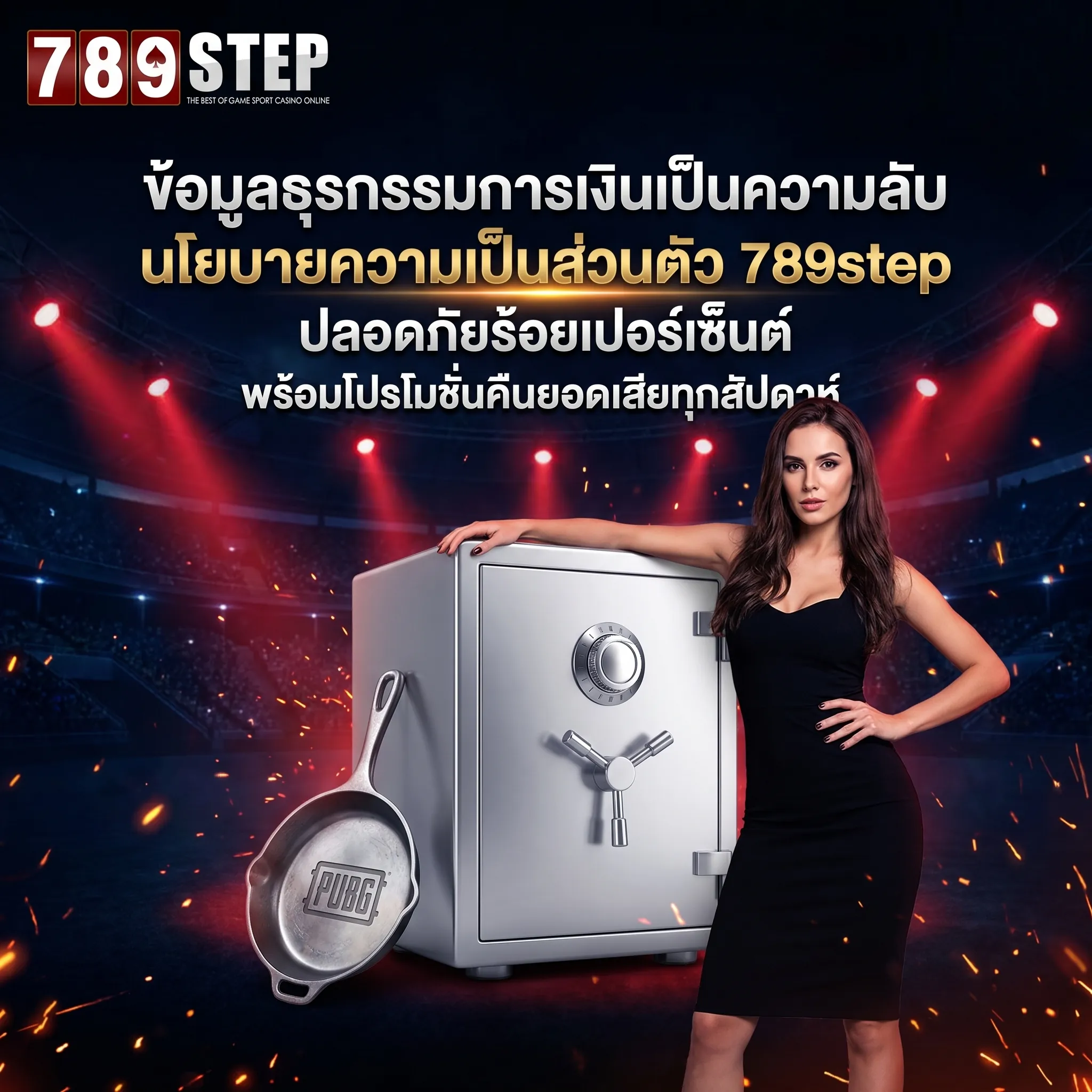นโยบายความเป็นส่วนตัว 789step ข้อมูลการเงิน