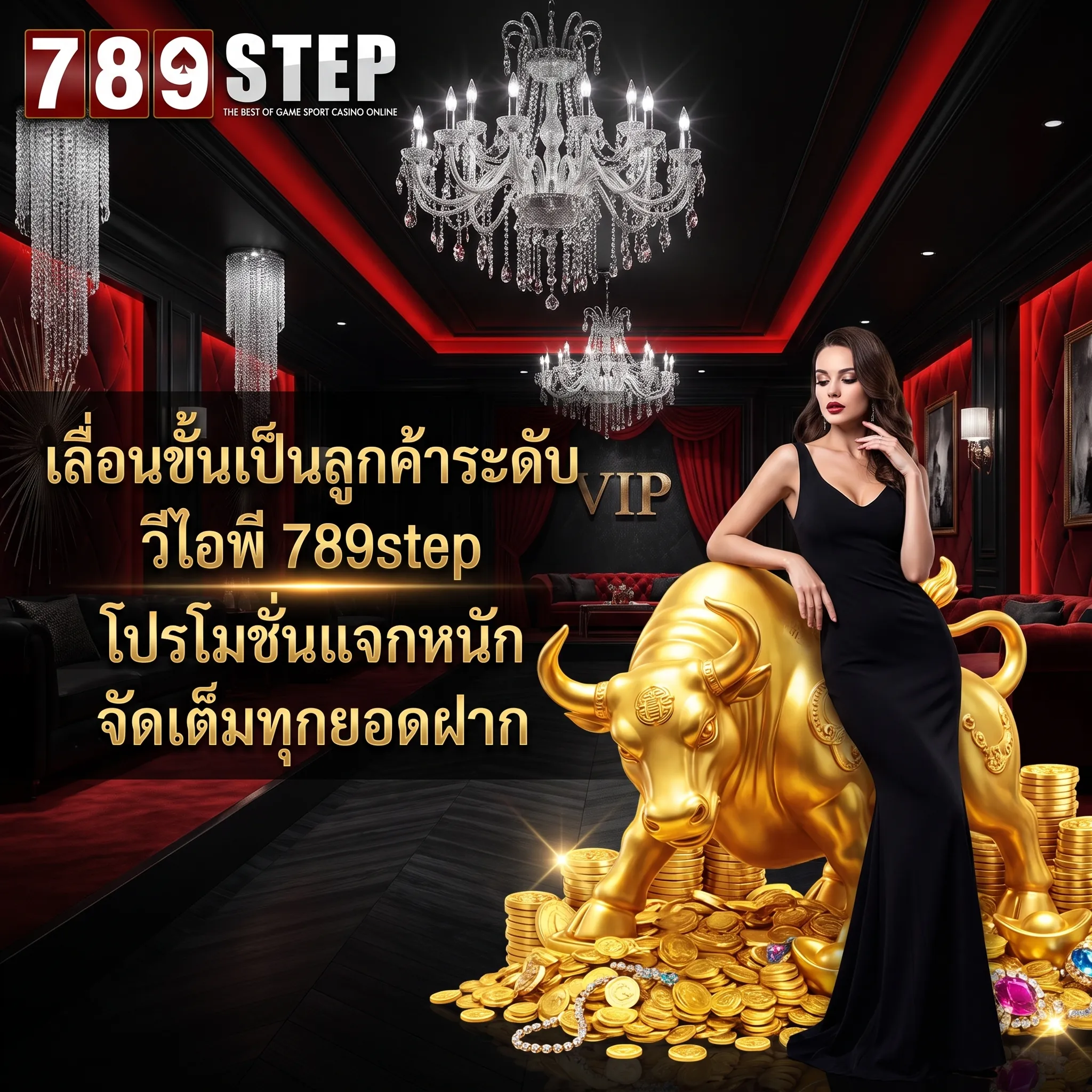 789step โปรโมชั่น พิเศษสำหรับลูกค้าระดับวีไอพี